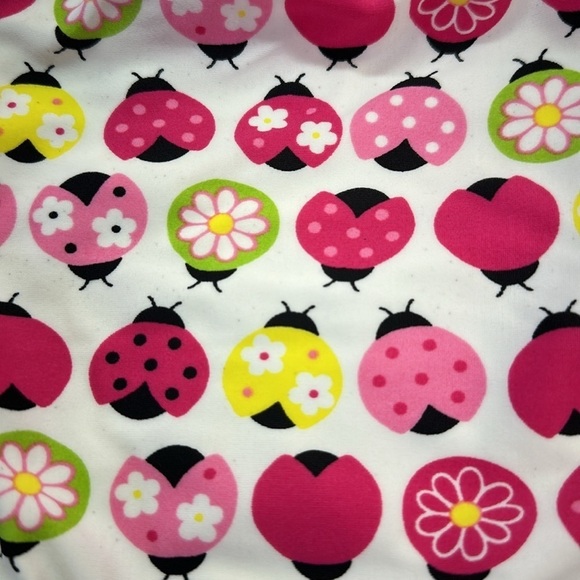 Gymboree Nylon/Spandex Ladybugs One Piece Infant Girls Swimsuit 6-12 Months - Picture 4 of 7